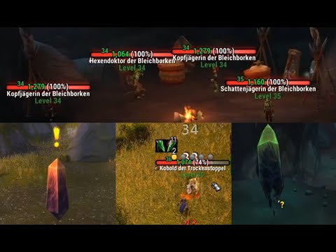 WoW TBC classic Schurke #55 Lager der Bleichborken und Miene der Trockenstoppel - Körner von Myzrael