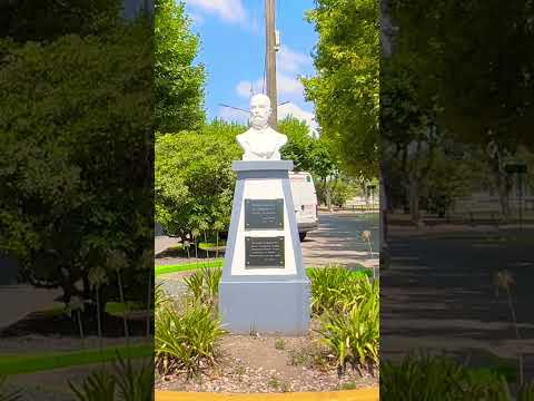 Busto a #marcospaz en la ciudad que lleva su nombre en la provincia de #buenosaires #shorts #travel