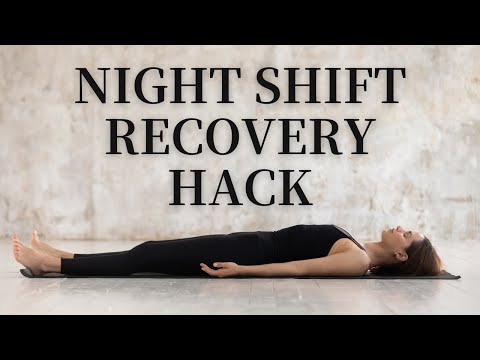 Non-Sleep Deep Rest Yoga Nidra to Recover from Night Shifts | 25 minutes