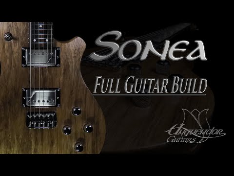 Full Guitar Build - Sonea , my take on a Single Cut Guitar Model.