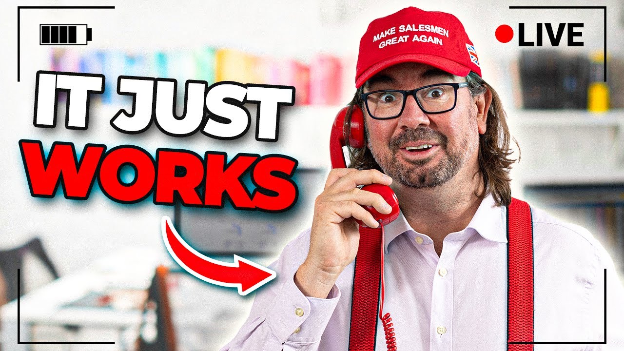 How to Book A Sales Meeting in 1 Hour (LIVE Cold Calling)