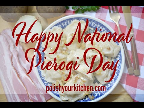 Happy Pierogi Day ! Cook-along with Anna from Polish Your Kitchen