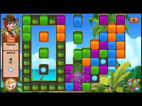 Lost Island Blast Adventure Level 1323 - NO BOOSTERS 🏝️ | SKILLGAMING ✔️