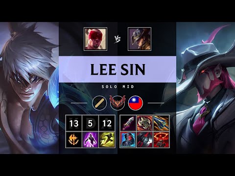 Lee Sin Mid vs Twisted Fate - TW Grandmaster Patch 25.16