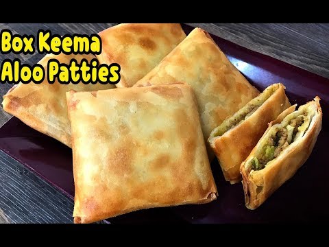Keema Aloo Box Patties /mince parcels/make and freeze for month/ Ramadan Recipes By Yasmin’s Cooking Video