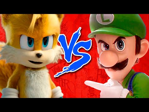 Tails Vs Luigi - Batalha de Rap - Batalha de Games
