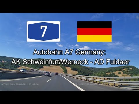 Germany A7: AK Schweinfurt/Werneck - AD Fuldaer