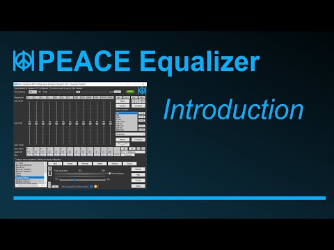 Peace Equalizer, Equalizer download | SourceForge.net