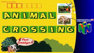 Nintendo 64 Longplay: Dōbutsu no Mori (Animal Crossing 64)