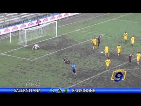 Salernitana - Frosinone 1-0 | Sintesi | Prima Divisione Gir.B 13^ Giornata