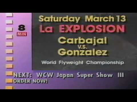 La Explosion Promo (Michael Carbajal vs  Humberto Gonzalez) Boxing 3/13/1993