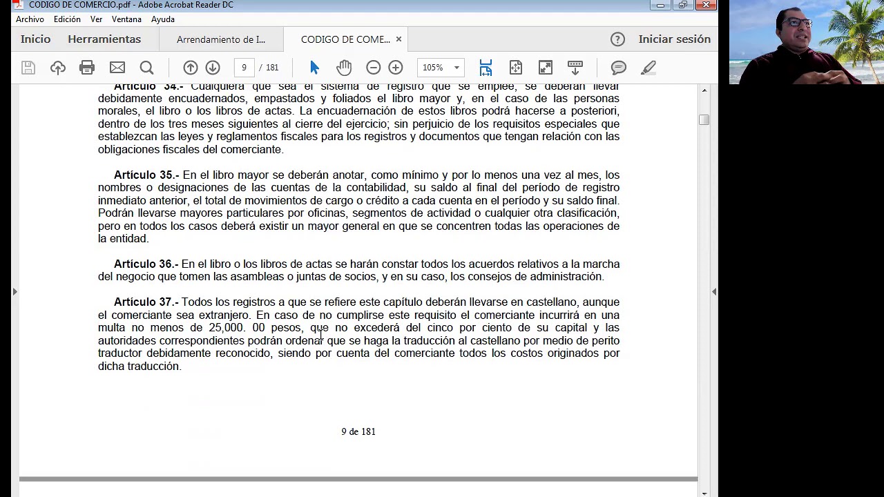 CODIGO DE COMERCIO TITULO III CONTABILIDAD MERCANTIL