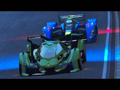 Lamborghini V12 Vision GT vs Red Bull X2010 at Nordschleife Night GP