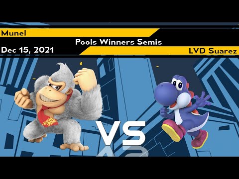 [Smash Ultimate] Munel vs LVD  Suarez - Xeno228 (Pools Winners Semis)