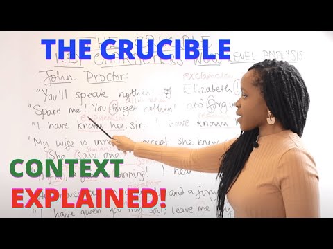 The Crucible by Arthur Miller: Context Explained | Salem Witch Hunts, McCarthyism, Communism & HUAC!