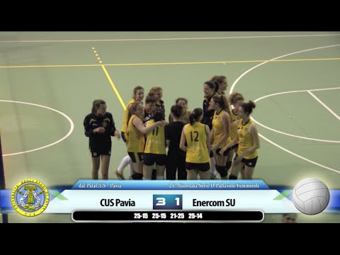 Pallavolo Femminile - CUS Pavia vs Enercom SU