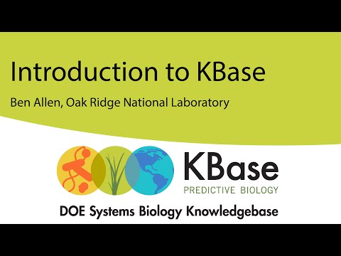 Intro to KBase  - 15 March 2023