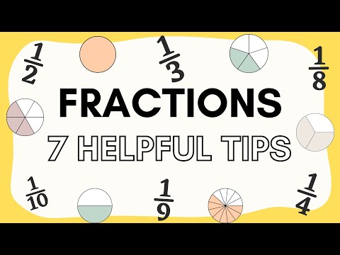 分数を記録的に解く7つの近道 (7 shortcuts for solving fractions in record time)