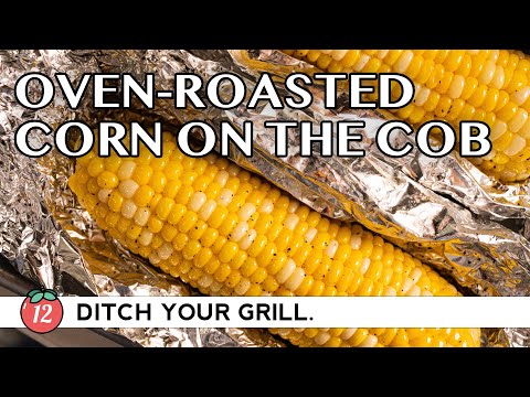 Oven Roasted Corn on the Cob