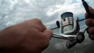 Рыбалка с берега на можайском водохранилище