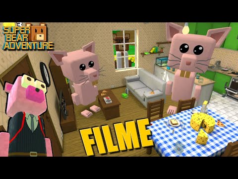 jogo do urso, FILME - MOLINHA FICOU GIGANTE NA CASA DO CIENTISTA, super bear adventure, historinha