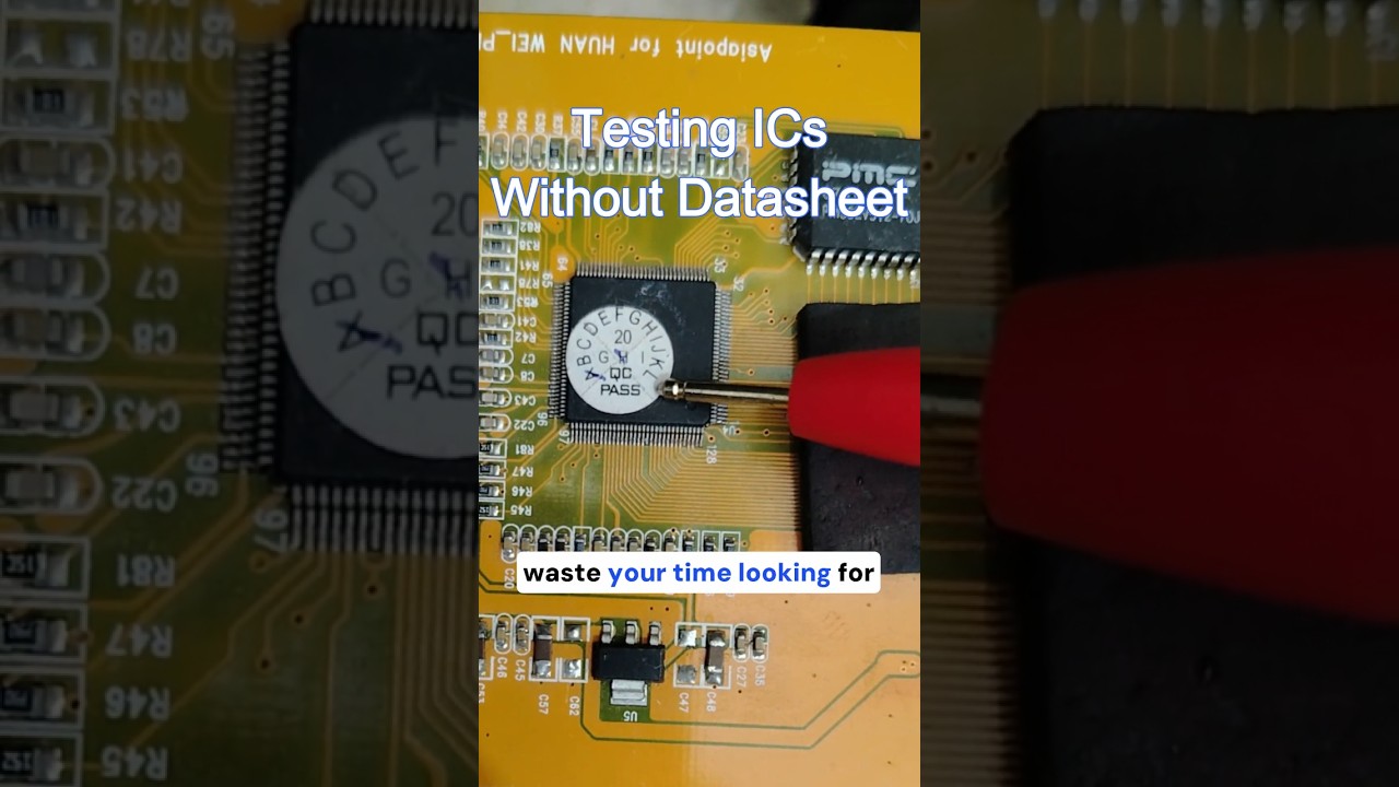 Easy Trick To Test Any IC In Seconds Without Datasheet