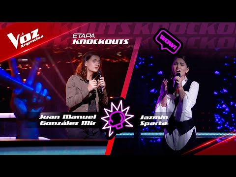Knockout #TeamMauYRicky - Juan Manuel González Mir vs. Jazmín Sparta - La Voz Argentina 2022