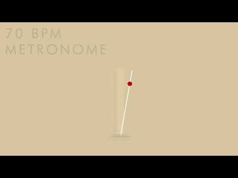70 BPM Metronome - 1 Hour Metronome 70 BPM