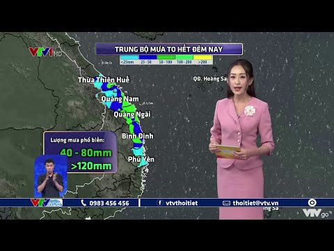 Bản tin thời tiết 18h - 19/12/2021: Trung Bộ mưa to hết đêm nay | VTVWDB