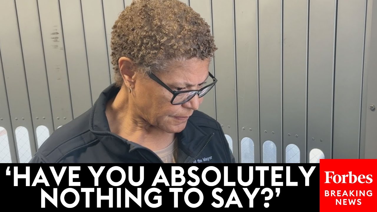 BRUTAL VIRAL VIDEO: Karen Bass Just Stares Straight Ahead As Reporter Lobs Questions About Wildfires