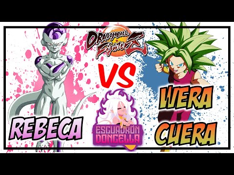 ESCUADRON DONCELLA - REBECA vs WERA CUERA - PELEANDO por un PRINCIPE - DBFZ