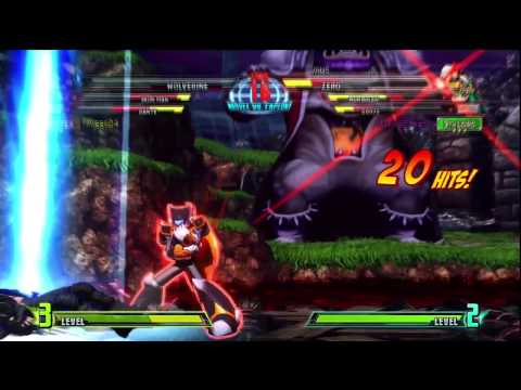 Marvel vs Capcom 3 - PS3 -- Non-Ranked Matches 48 Partial - Triple KO (with Ultimate Rekkoha)