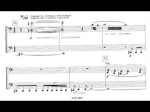 Sofia Gubaidulina - Duo Sonata for Two Bassoons (1977) [Score-Video]