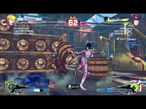 AloneSimoni (KE) vs mibegrang (JU) 2 | SSF4: Arcade Edition PC - Ranked Match