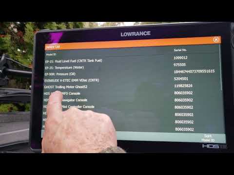 How to Know Your Lowrance Ghost Trolling Motor Software Version