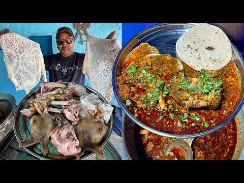 ना तेल ना घी बकरे के फेर (चर्बी) से बना SIRI PAYA | असली सीरी इसे कहते है lost recipe Full making 