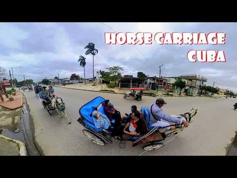 Horse Carriage Ride in Morón Cuba 🇨🇺