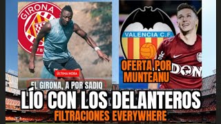 EL GIRONA SE LANZA A POR SADIQ Y EL VALENCIA C.F INTENTA FICHAR A LOUIS MUNTEANU / FICHAJES VCF