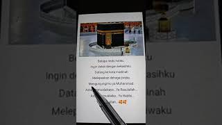 Download lagu Lirik Lagu Betapa Rindu Hatiku Ya Rasulallah🥰🥰 mp3