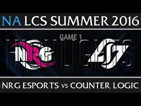 NRG Esports vs CLG Highlights, Game 1 NA LCS Week 5 Day 2 Summer 2016 - NRG vs CLG G1