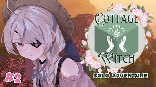 【MINECRAFT COTTAGE WITCH】Is it Time To Build?【Maria Marionette | NIJISANJI EN】