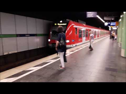 S-Bahnhof Isartor mit Zügen der S-Bahn München und kurze Mitfahrt l Fabi2509