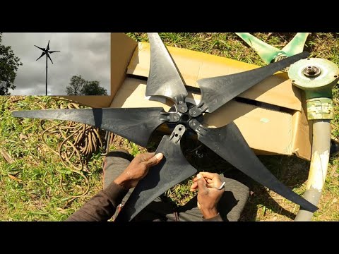 How to set up Off grid wind turbine (12-120v)
