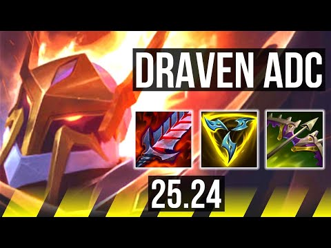 DRAVEN & Singed vs YUNARA & Elise (ADC) | 4k gold comeback | KR Master | 25.24