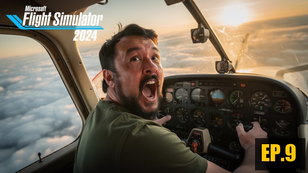 MICROSOFT FLIGHT SIMULATOR EP.9 "Desastre total"
