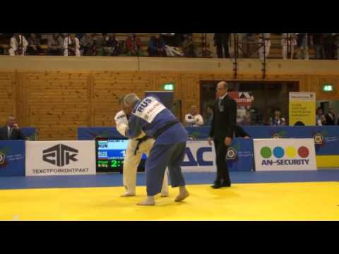 Judo Veterans EM 2011 M6 100 Finale Halmi vs Lukiyanov
