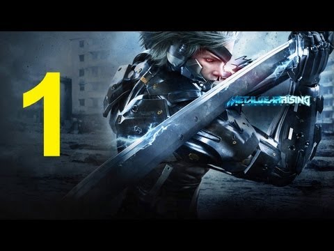 Metal Gear Rising Revengeance - Walkthrough part 1 gameplay walkthrough raiden let's play