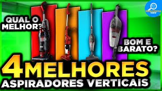 Qual o MELHOR ASPIRADOR DE PÓ VERTICAL de 2025?  Seleção Dos 4 Melhores