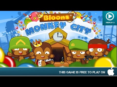 Bloons Monkey City - Free On iOS - Gameplay Trailer