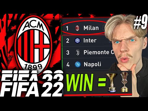 SEASON FINALE...WINNING = SERIE A TITLE!! 🤩 FIFA 22 AC Milan Career Mode EP9